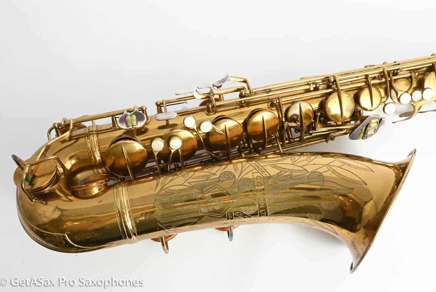 Conn 30M Connqueror Tenor 1939 Original Lacquer Amazing Condition! 282445