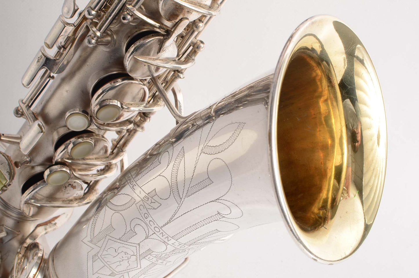Conn 6M 'Transitional' Alto Original Silver Plate Stohrer Overhaul!