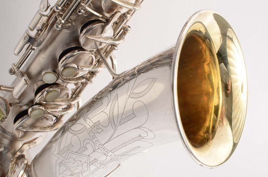 Conn 6M 'Transitional' Alto Original Silver Plate Stohrer Overhaul!