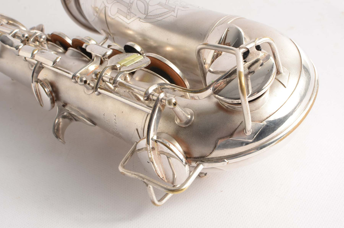 Conn 6M 'Transitional' Alto Original Silver Plate Stohrer Overhaul!