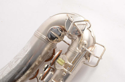 Conn 6M 'Transitional' Alto Original Silver Plate Stohrer Overhaul!