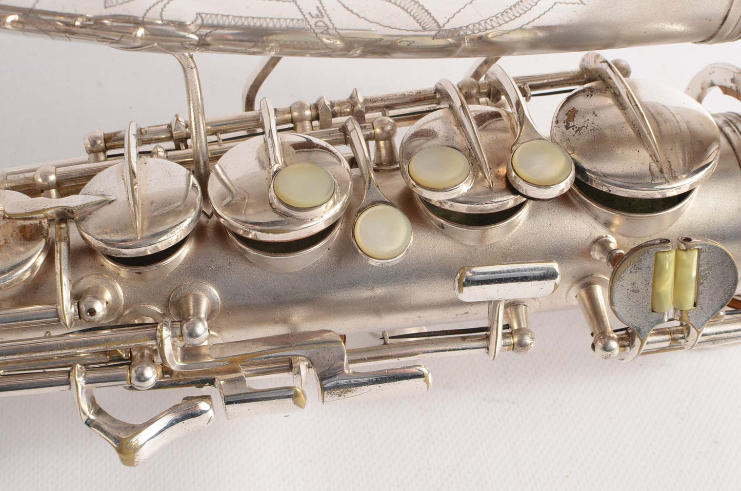 Conn 6M 'Transitional' Alto Original Silver Plate Stohrer Overhaul!