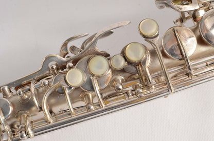 Conn 6M 'Transitional' Alto Original Silver Plate Stohrer Overhaul!