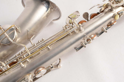 Conn 6M 'Transitional' Alto Original Silver Plate Stohrer Overhaul!