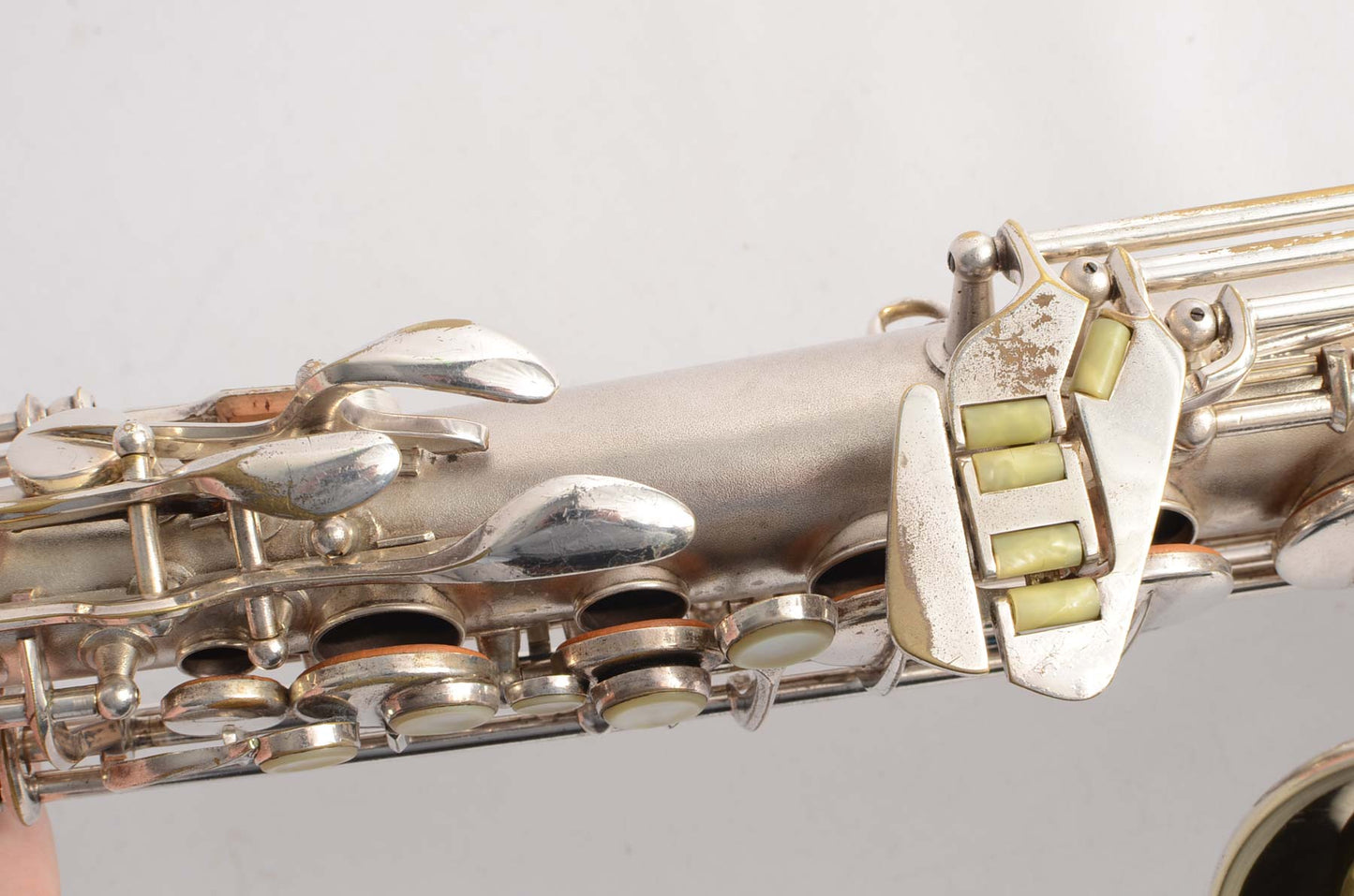 Conn 6M 'Transitional' Alto Original Silver Plate Stohrer Overhaul!