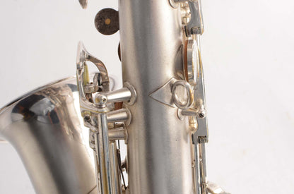Conn 6M 'Transitional' Alto Original Silver Plate Stohrer Overhaul!