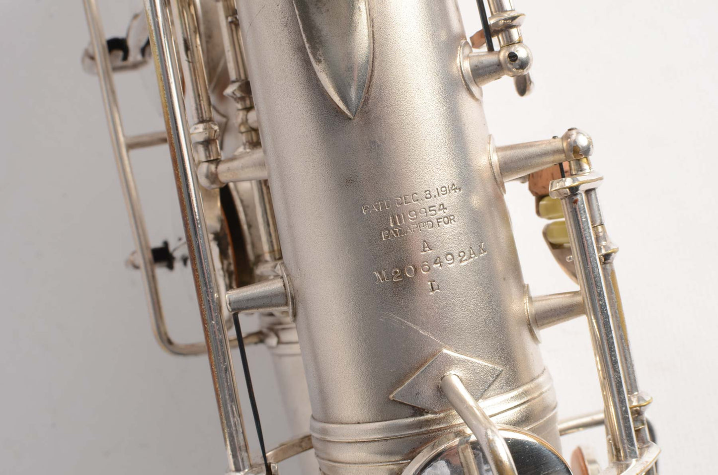 Conn 6M 'Transitional' Alto Original Silver Plate Stohrer Overhaul!