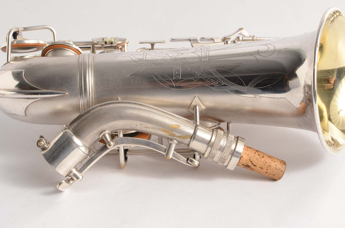 Conn 6M 'Transitional' Alto Original Silver Plate Stohrer Overhaul!