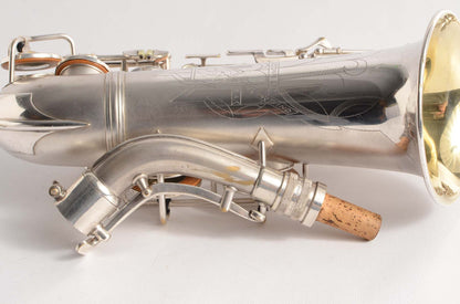 Conn 6M 'Transitional' Alto Original Silver Plate Stohrer Overhaul!