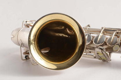 Conn 6M 'Transitional' Alto Original Silver Plate Stohrer Overhaul!