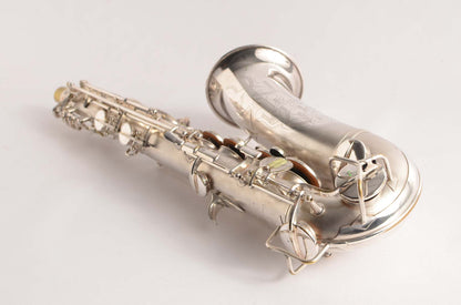 Conn 6M 'Transitional' Alto Original Silver Plate Stohrer Overhaul!