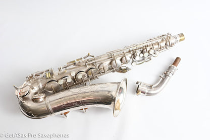 Conn 6M Alto Early Version Original Silver Good Pads Great Player! 252624