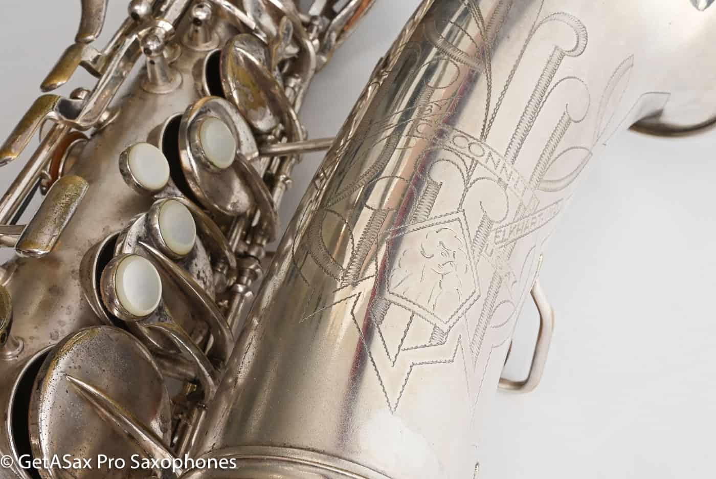 Conn 6M Alto Early Version Original Silver Good Pads Great Player! 252624
