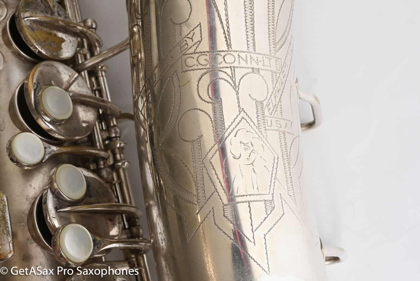 Conn 6M Alto Early Version Original Silver Good Pads Great Player! 252624