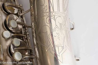 Conn 6M Alto Early Version Original Silver Good Pads Great Player! 252624