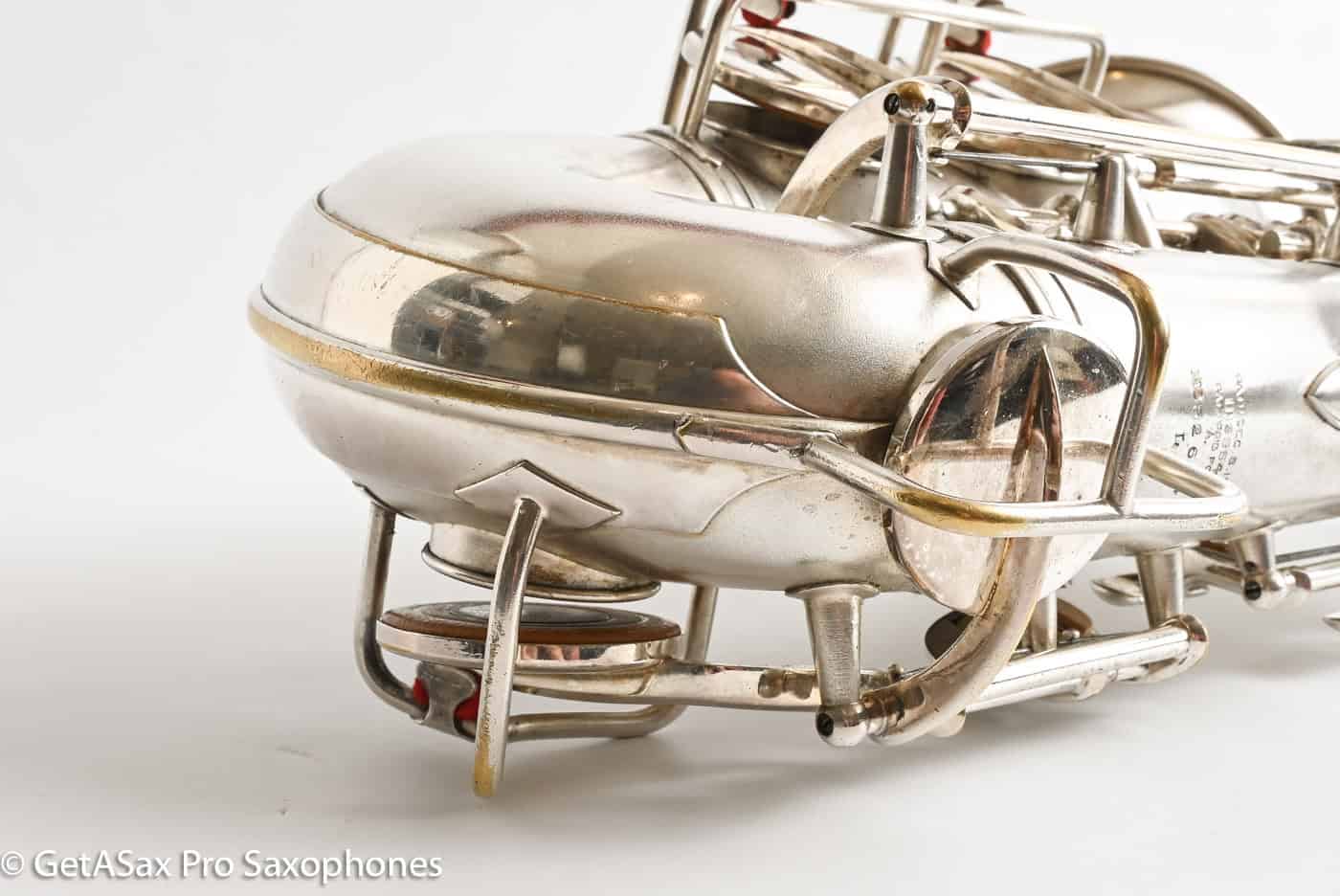 Conn 6M Alto Early Version Original Silver Good Pads Great Player! 252624