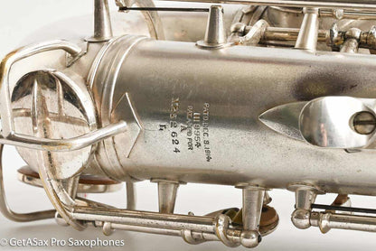 Conn 6M Alto Early Version Original Silver Good Pads Great Player! 252624