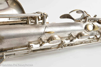 Conn 6M Alto Early Version Original Silver Good Pads Great Player! 252624