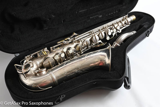 Conn 6M Alto Early Version Original Silver Good Pads Great Player! 252624