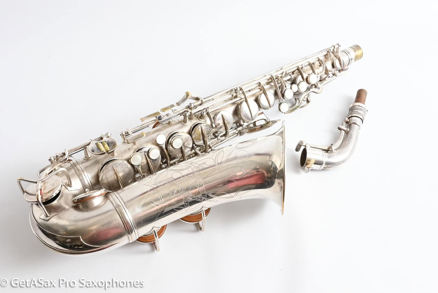 Conn 6M Alto Early Version Original Silver Good Pads Great Player! 252624