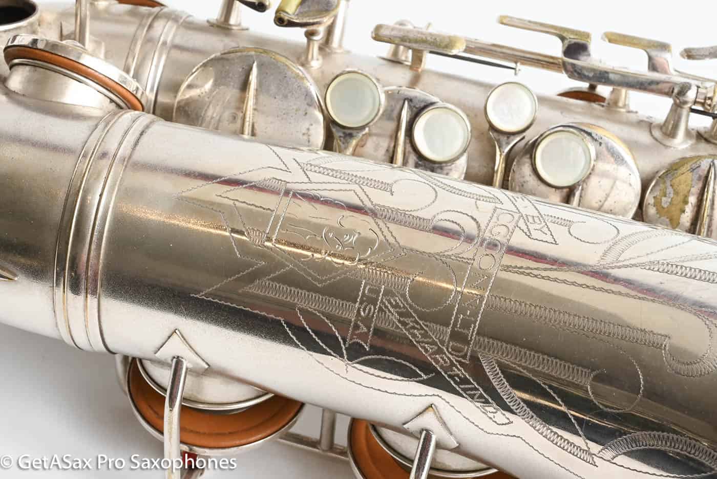 Conn 6M Alto Early Version Original Silver Good Pads Great Player! 252624