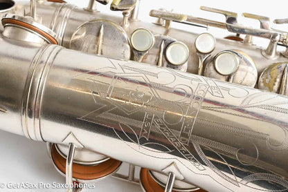 Conn 6M Alto Early Version Original Silver Good Pads Great Player! 252624