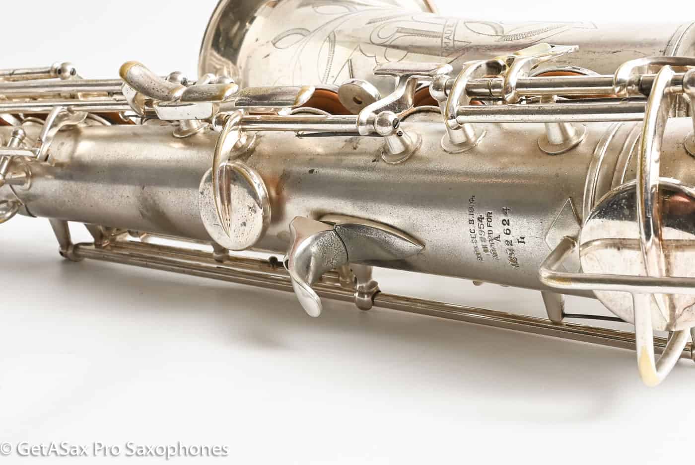 Conn 6M Alto Early Version Original Silver Good Pads Great Player! 252624