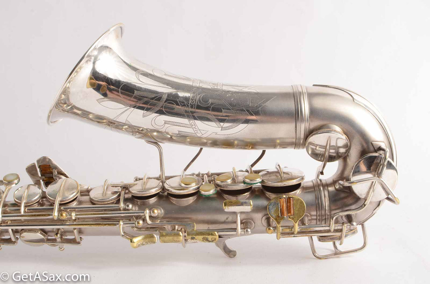 Conn Early 6M Alto Original Silver Plate Needs Overhaul Great Vintage!