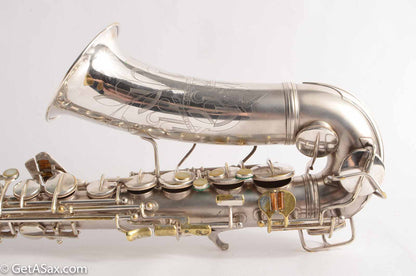 Conn Early 6M Alto Original Silver Plate Needs Overhaul Great Vintage!