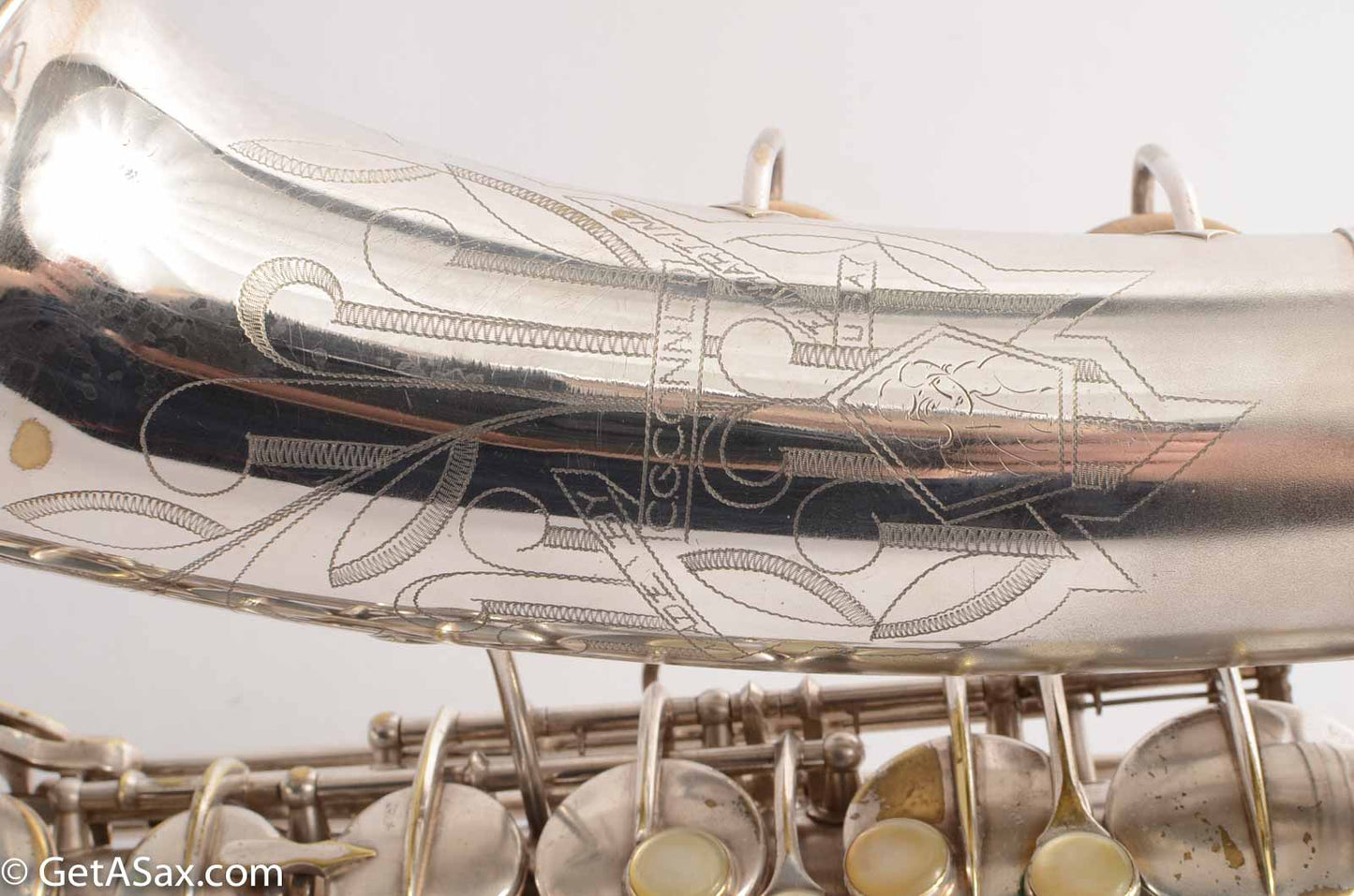 Conn Early 6M Alto Original Silver Plate Needs Overhaul Great Vintage!