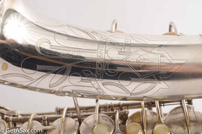 Conn Early 6M Alto Original Silver Plate Needs Overhaul Great Vintage!