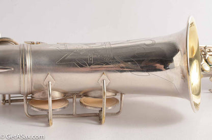 Conn Early 6M Alto Original Silver Plate Needs Overhaul Great Vintage!