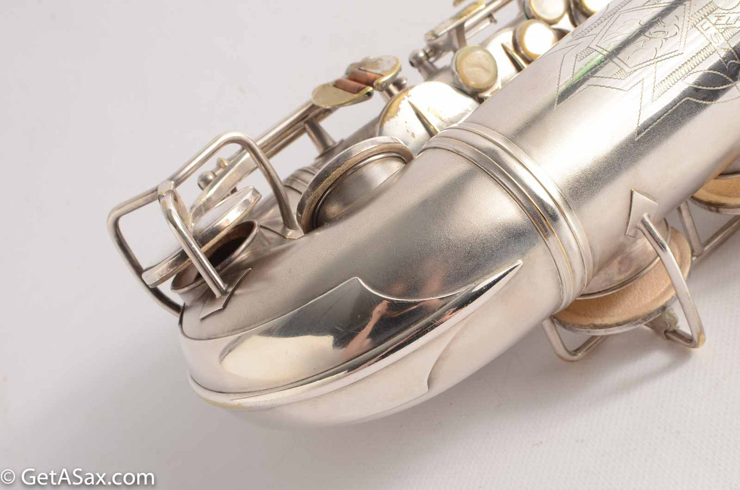 Conn Early 6M Alto Original Silver Plate Needs Overhaul Great Vintage!