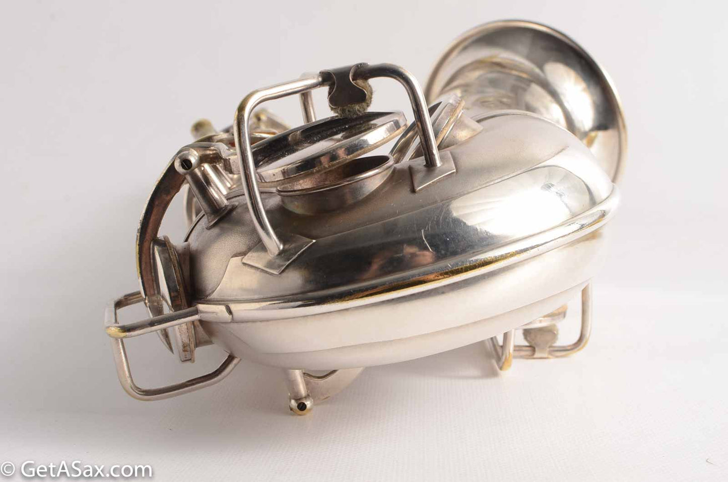 Conn Early 6M Alto Original Silver Plate Needs Overhaul Great Vintage!