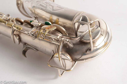 Conn Early 6M Alto Original Silver Plate Needs Overhaul Great Vintage!