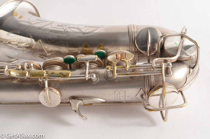 Conn Early 6M Alto Original Silver Plate Needs Overhaul Great Vintage!