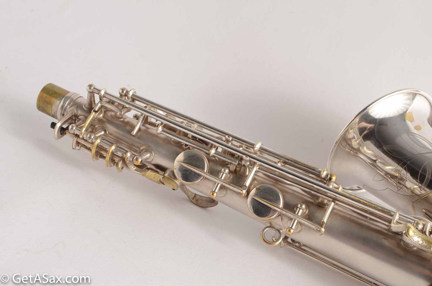 Conn Early 6M Alto Original Silver Plate Needs Overhaul Great Vintage!