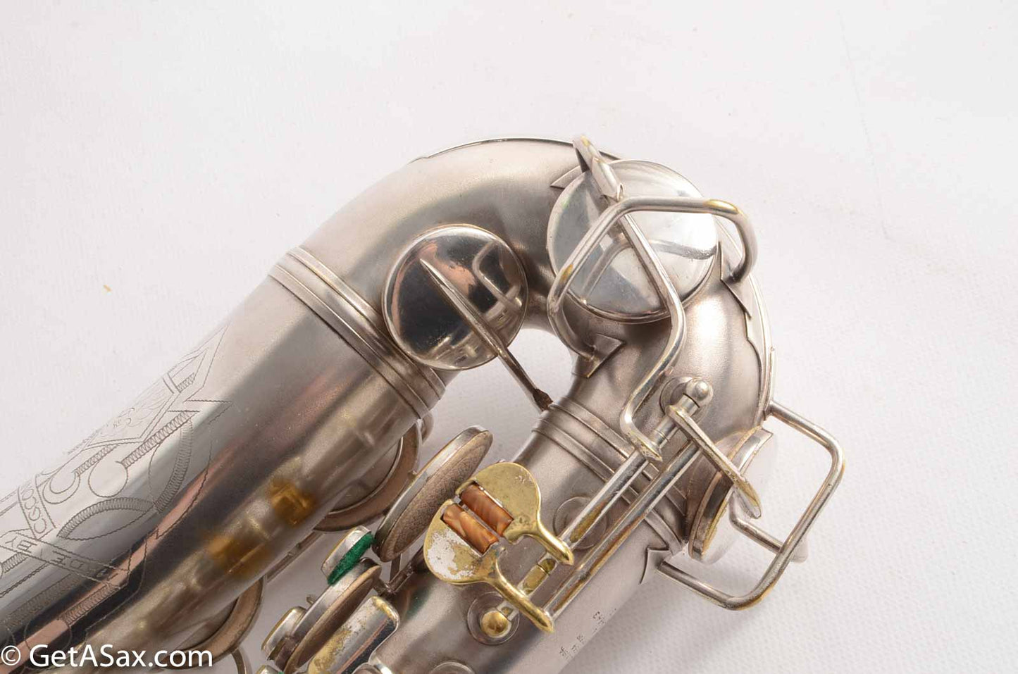 Conn Early 6M Alto Original Silver Plate Needs Overhaul Great Vintage!