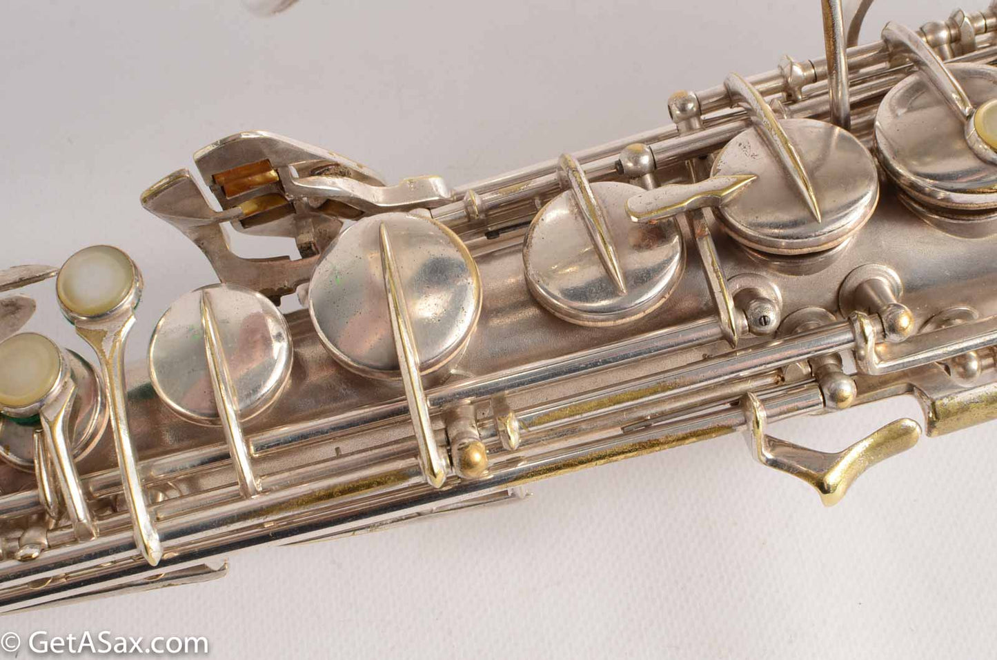 Conn Early 6M Alto Original Silver Plate Needs Overhaul Great Vintage!