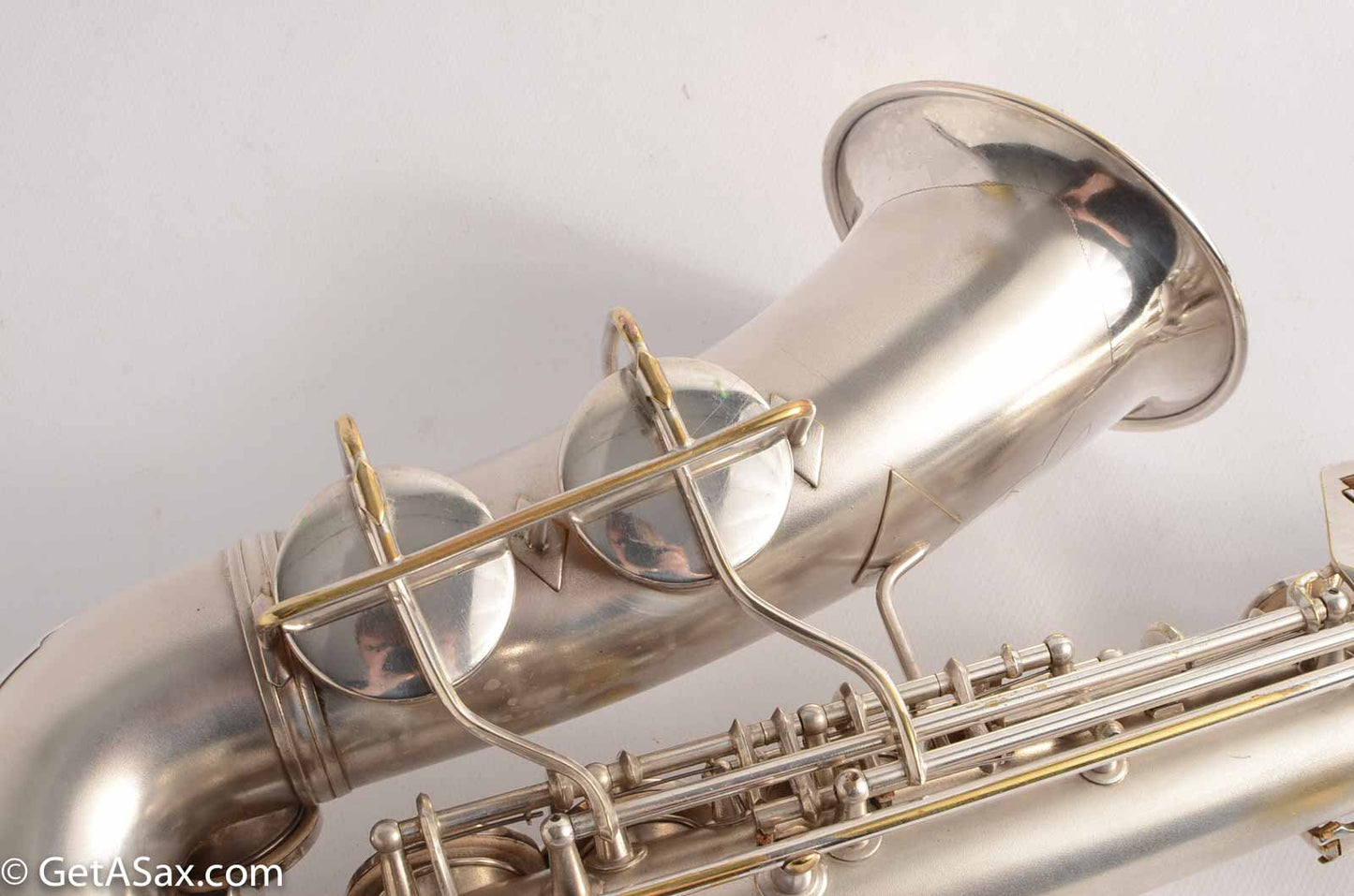 Conn Early 6M Alto Original Silver Plate Needs Overhaul Great Vintage!