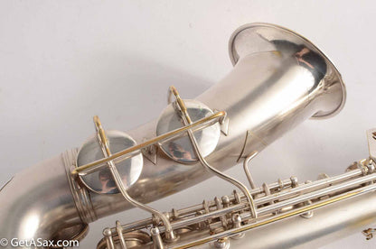 Conn Early 6M Alto Original Silver Plate Needs Overhaul Great Vintage!