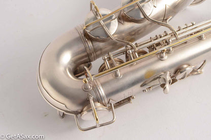 Conn Early 6M Alto Original Silver Plate Needs Overhaul Great Vintage!