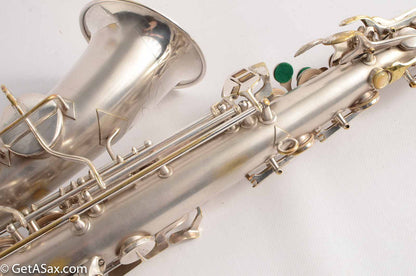 Conn Early 6M Alto Original Silver Plate Needs Overhaul Great Vintage!