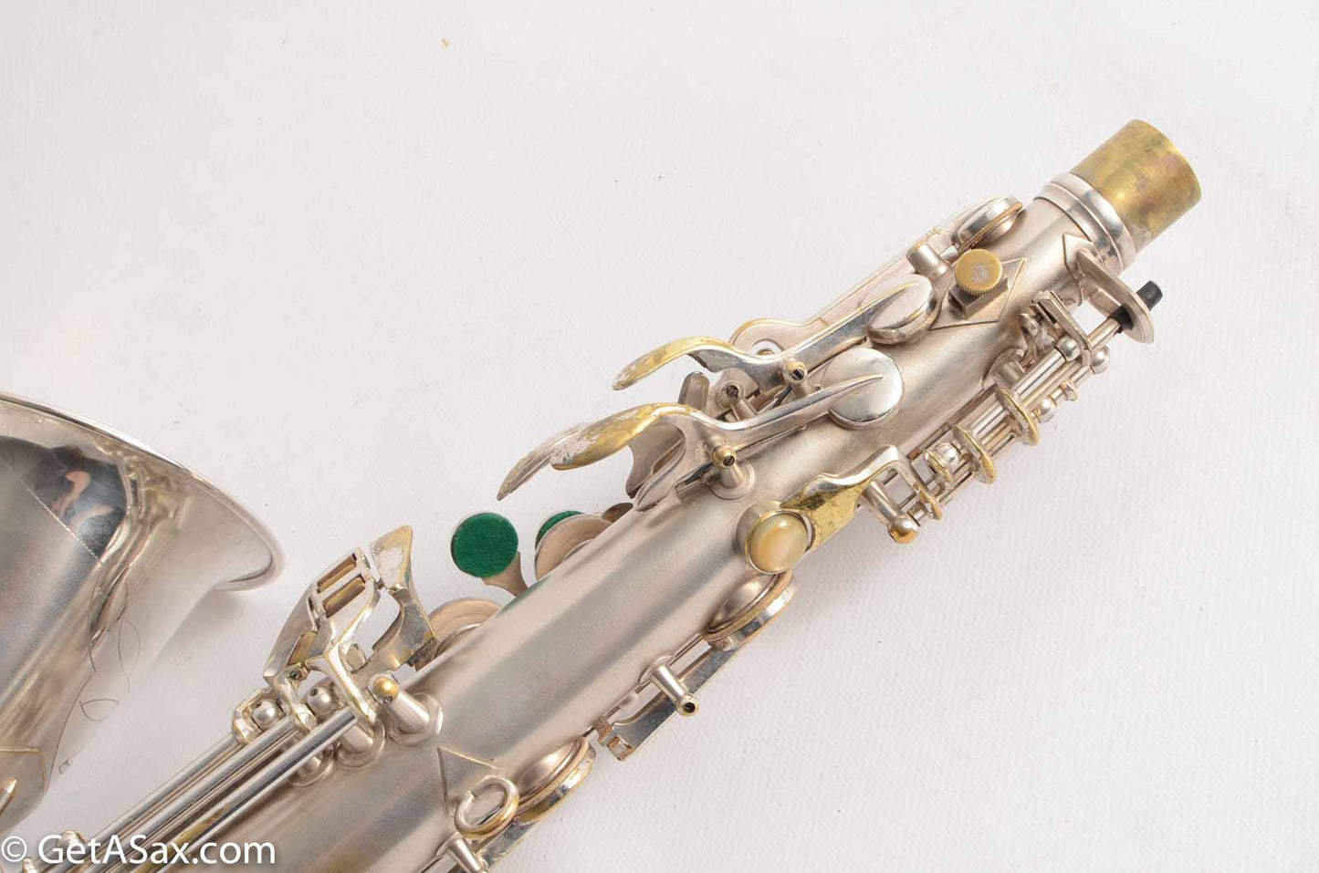 Conn Early 6M Alto Original Silver Plate Needs Overhaul Great Vintage!