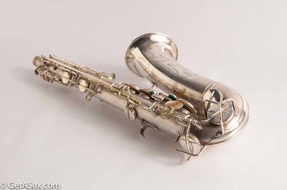 Conn Early 6M Alto Original Silver Plate Needs Overhaul Great Vintage!