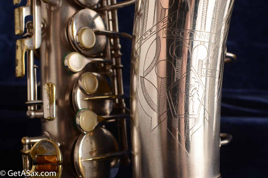 Conn Early 6M Alto Original Silver Plate Needs Overhaul Great Vintage!