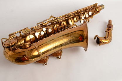 Conn 6M Alto 1935 Original Lacquer Old Pads Needs Overhaul Great Potential! 257175