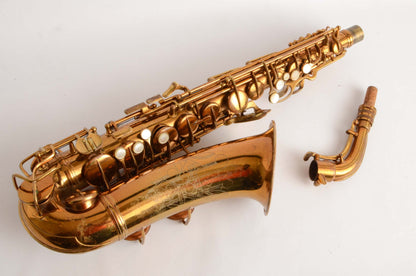 Conn 6M Alto 1935 Original Lacquer Old Pads Needs Overhaul Great Potential! 257175