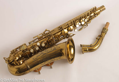 Conn 6M VIII Alto Original Lacquer Original Pads Fresh Full Overhaul! 275649