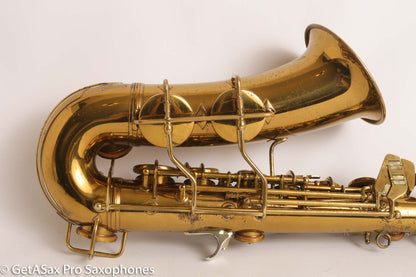 Conn 6M VIII Alto Original Lacquer Original Pads Fresh Full Overhaul! 275649